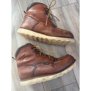 Red Wing Shoes Traction Tred 6" Waterproof Soft Toe Boot Leather Mens 10D